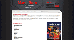 Desktop Screenshot of maplegrovedist.com
